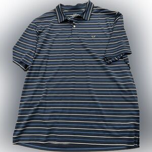 Vineyard Vines Blue and White Striped Men’s Polo Shirt-2xl